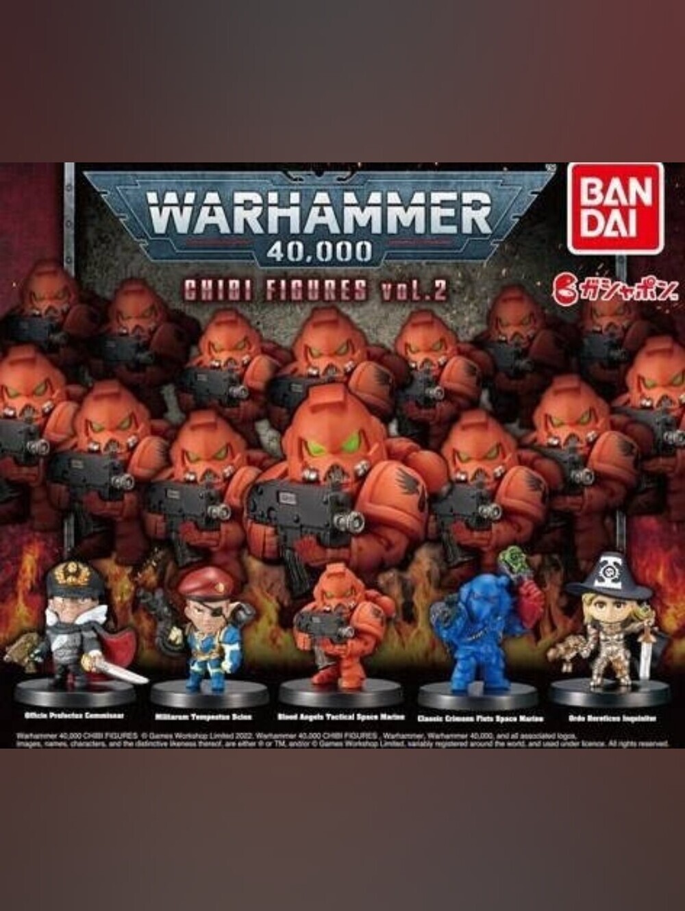 Warhammer 40k Chibi Figures Commissar - Picture 3 of 3